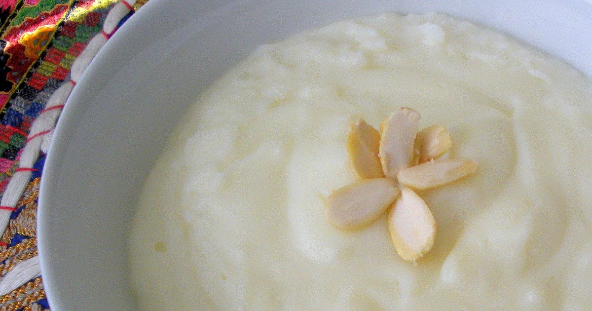 Turmeric & Saffron Fereni Persian Rice Flour Dessert