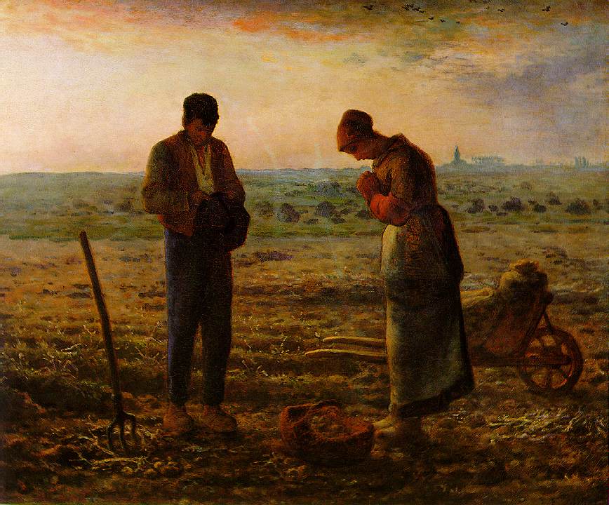 Pintura- Àngelus de Jean-Fançois Millet