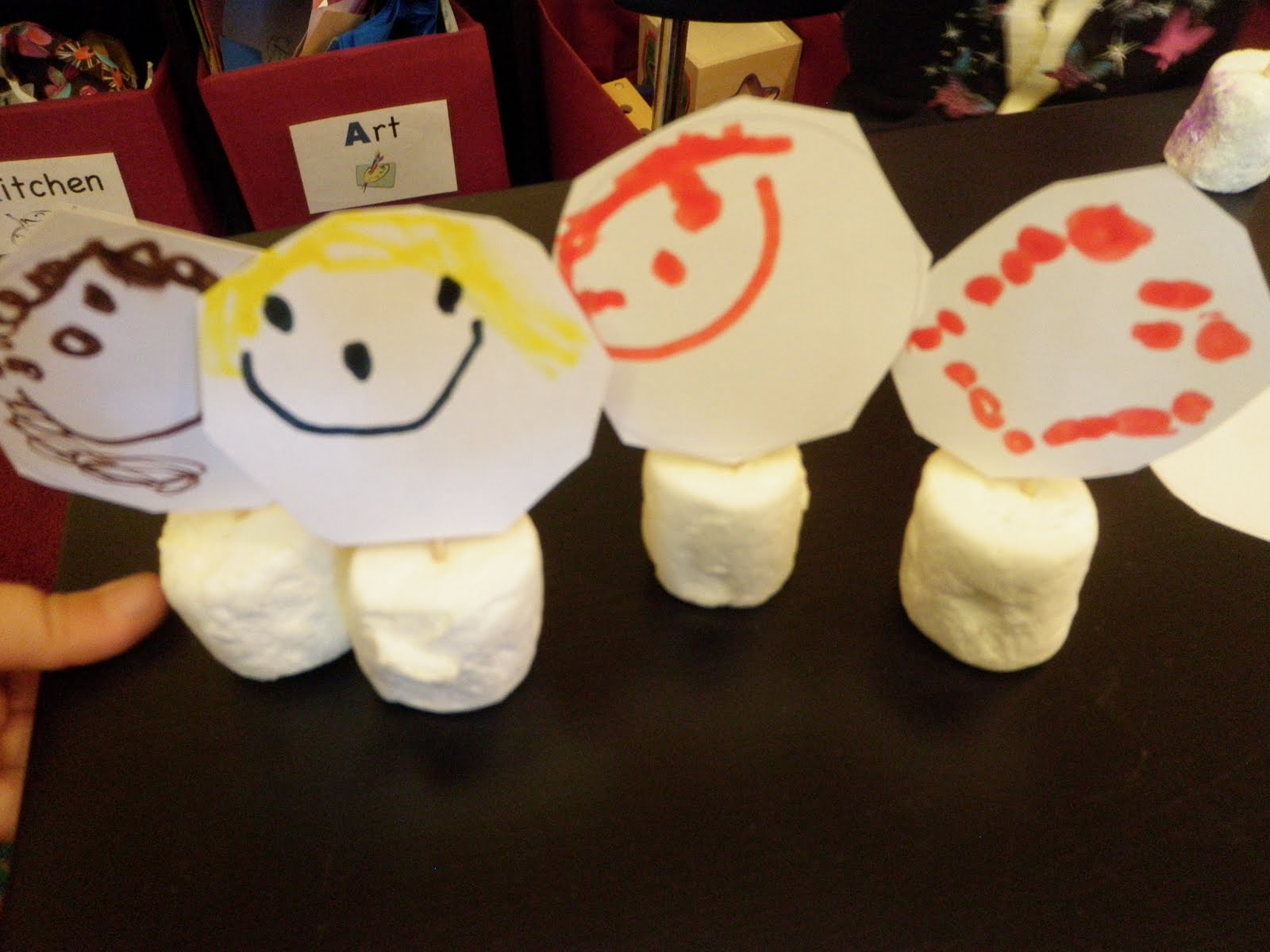School Time Adventures Happy Town marshmallow people