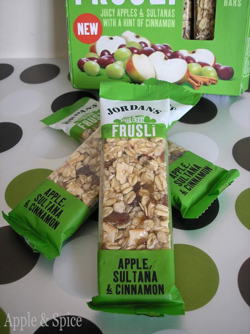 Apple & Spice Feeling Fruity? Jordans Cereals New Frusli Bar