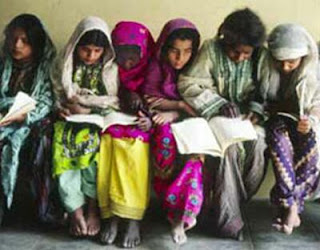 Pakistani Girls In class room