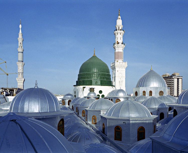 Masjid-e-Nabvi - Saudi Arabia | Crafty Arab Mosques around 