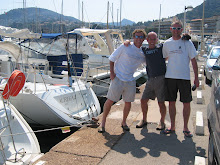 Dicky, Si and me in La Napoule