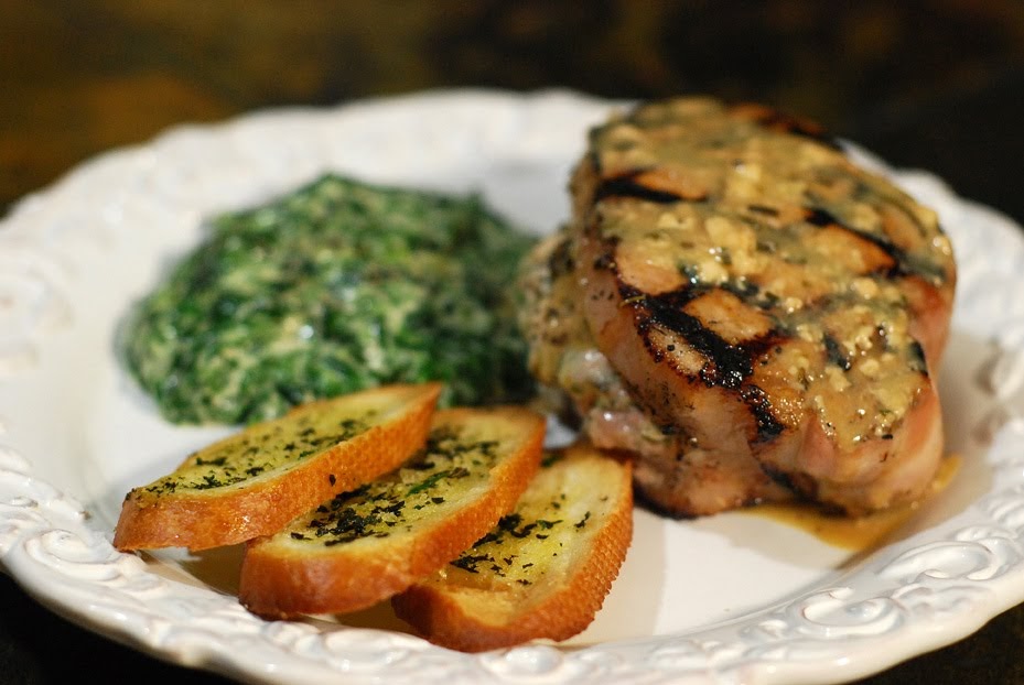 Florentine Roast Pork Chops