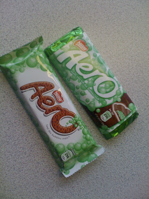 Aero chocolate bars