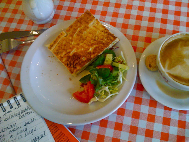 focaccia sandwich at Gran Sasso