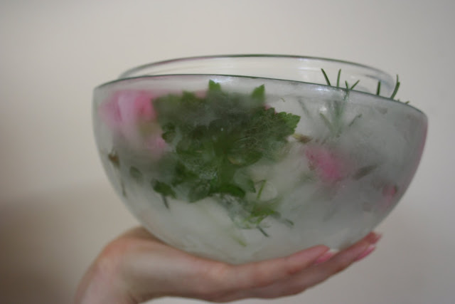 flower ice bowl