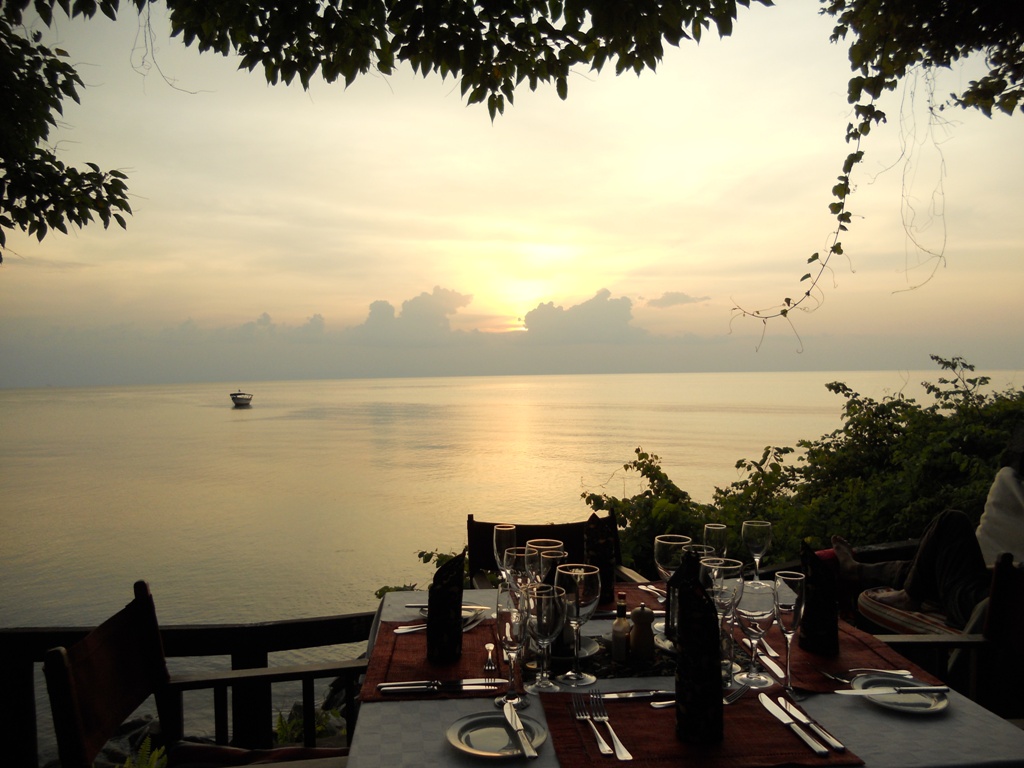 Greystoke Mahale - The Original Mahale Camp: Sunset dinner