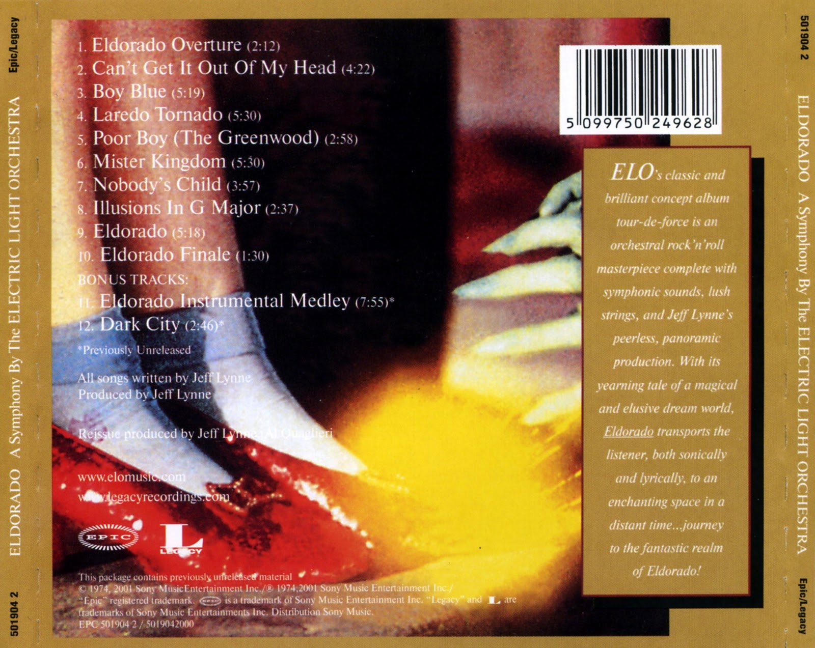 Musicotherapia: Electric Light Orchestra - Eldorado (1974)