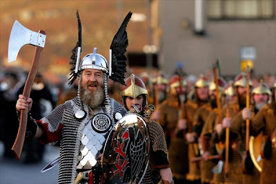 fire festival Up Helly Aa