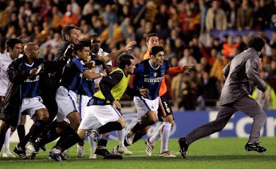 football Soccer Valencia vs Inter Milan UEFA