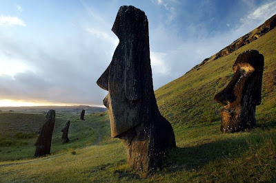 Statues of Easter Island, Easter Island, Chile 