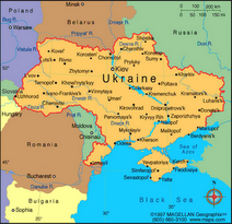 UKRAINE MAP