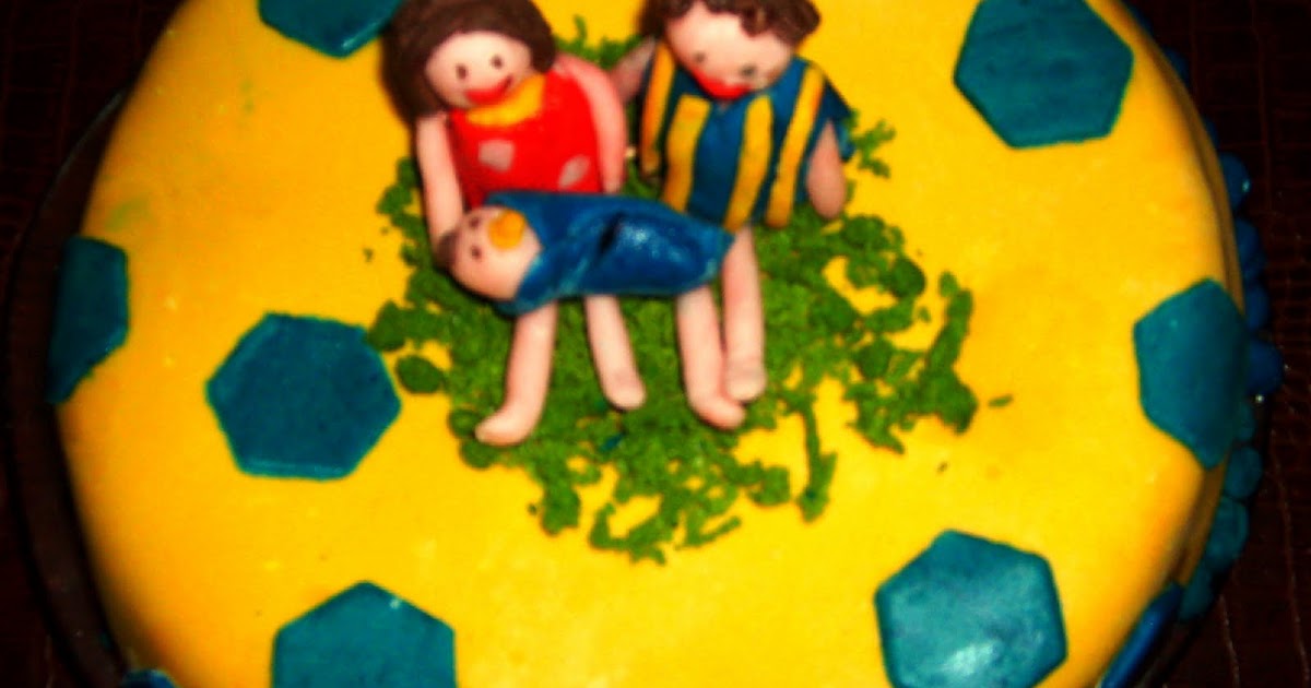 PASTAELİ SARI LACİVERT PASTA