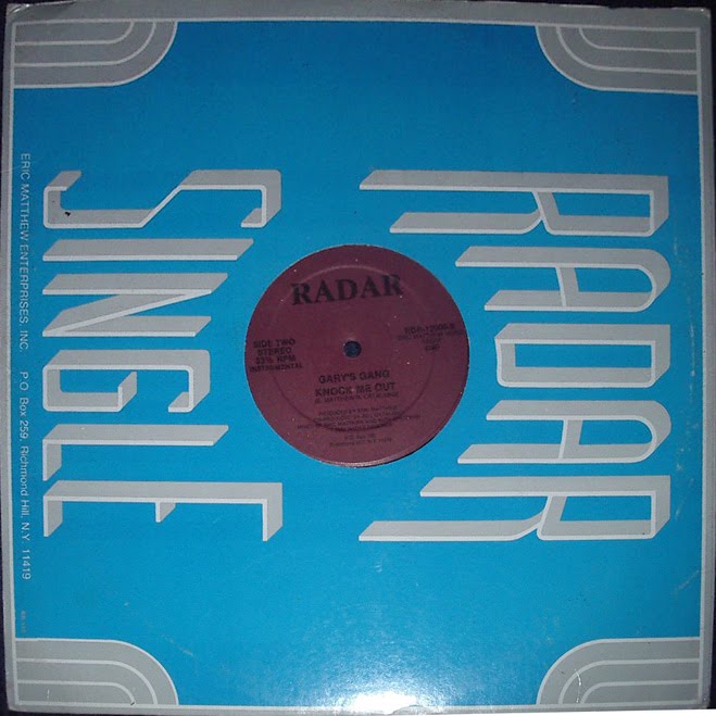 12'' Gary's Gang - Knock Me Out 1982