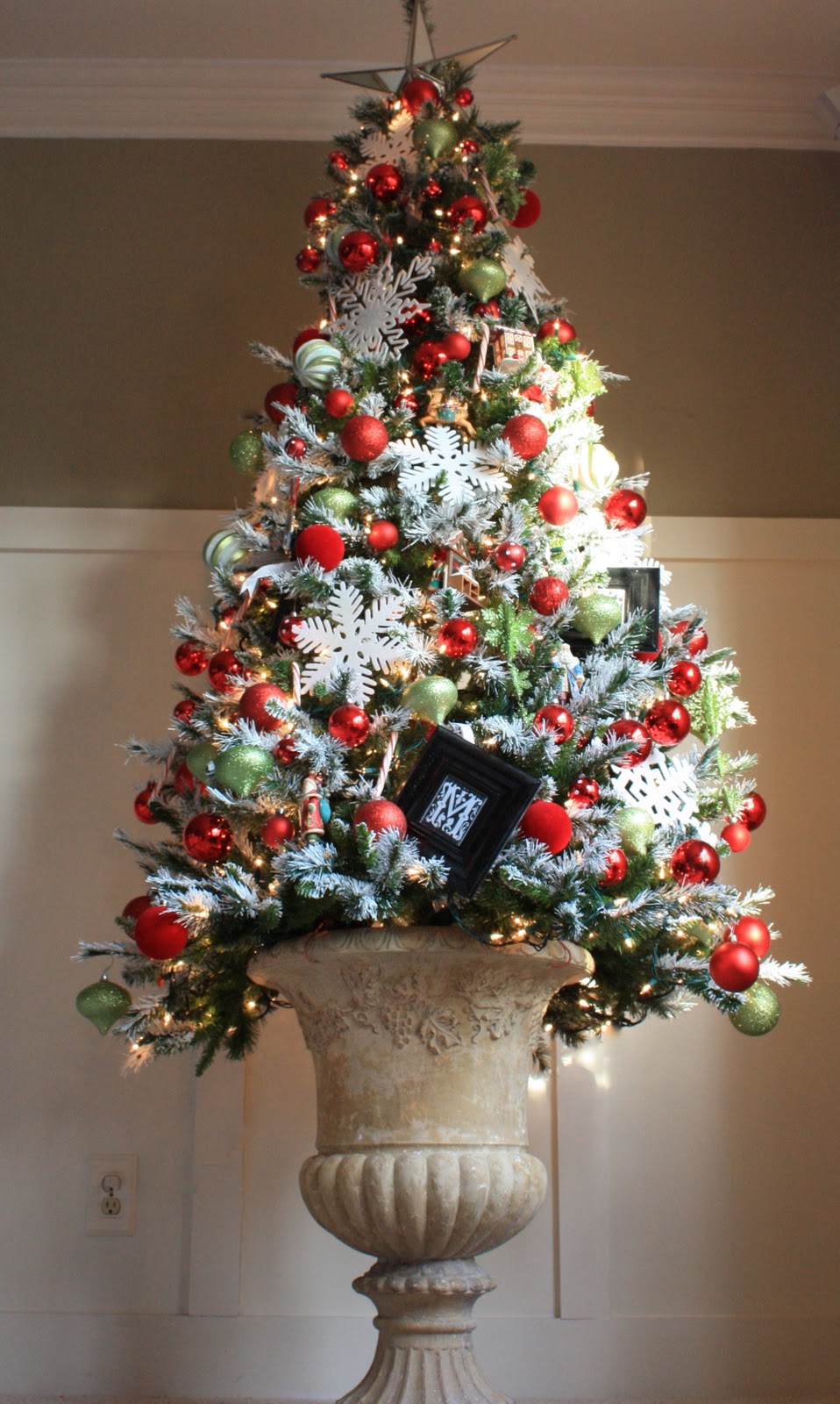 The Yellow Cape Cod Our Christmas Tree