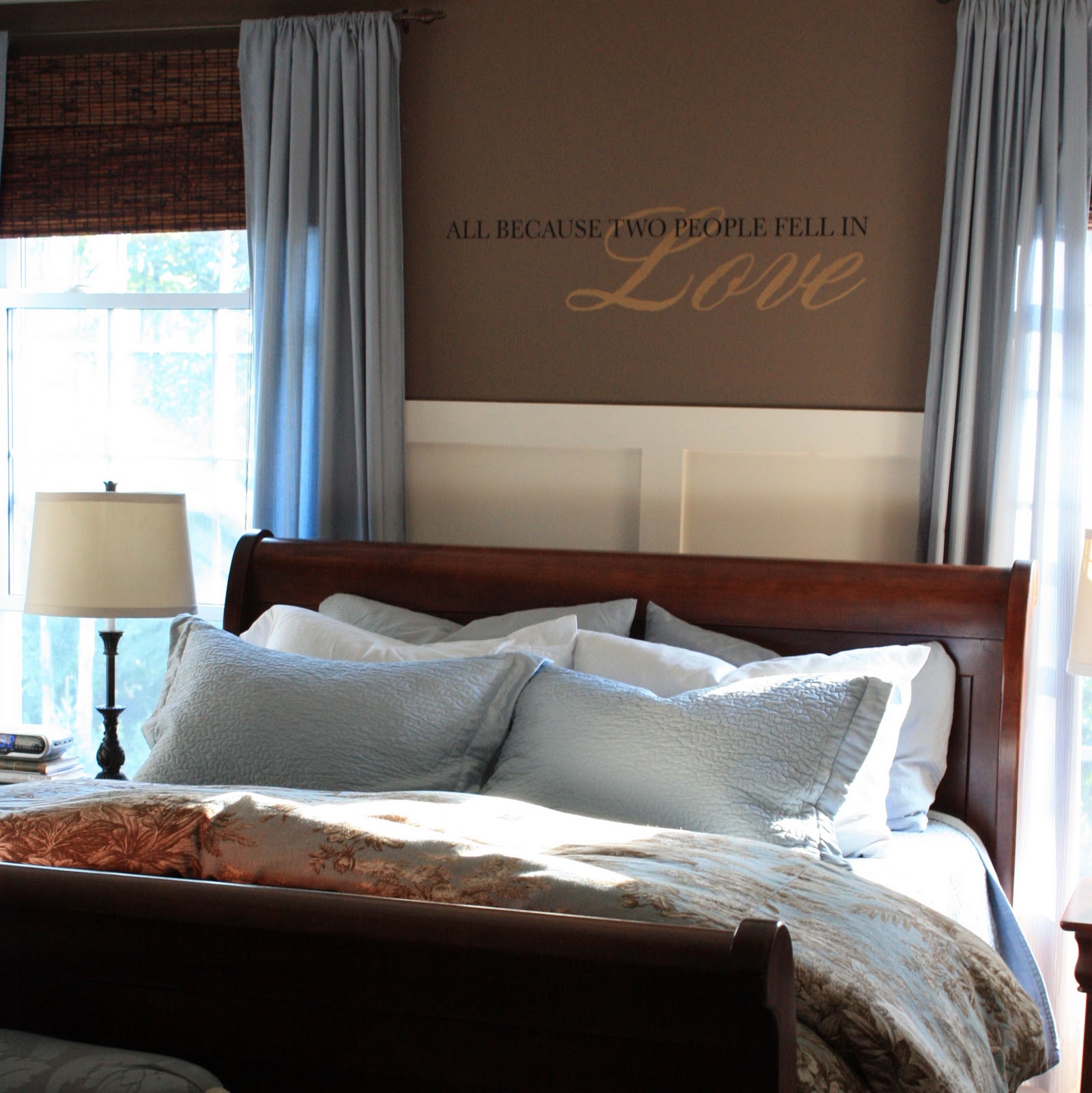 The Yellow Cape Cod The Duvet vs. The Coverlet