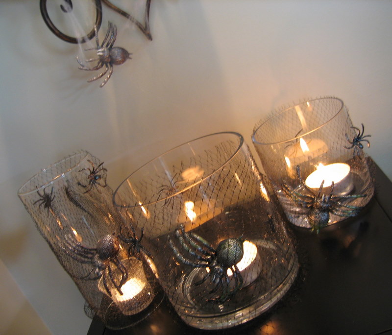 DIY Recycled Spider  Candles Oh My Creative