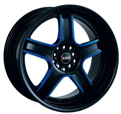 Moto Metal 951: Black Blue Rims