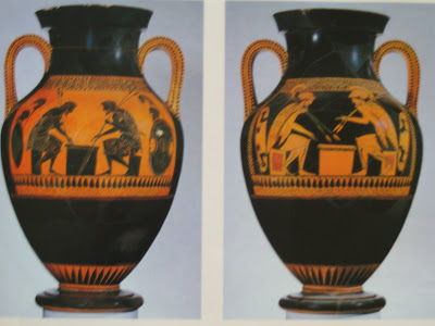 bilingual amphora