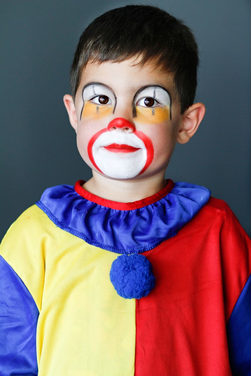 Clown Makeup Tutorial for Halloween
