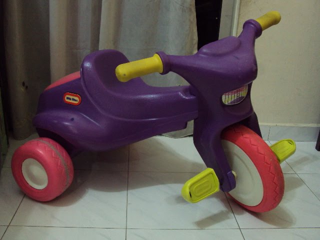 little tikes trike purple
