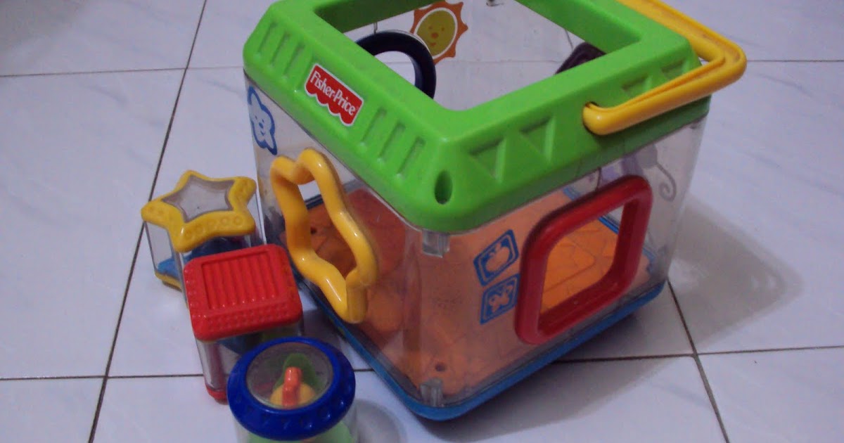 Toys4toddlers Fisher Price peek a blocks shape sorter