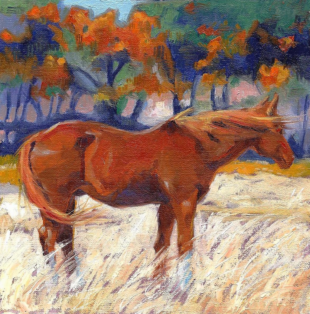 Horse Painting International Winds of Change impressionistic horse