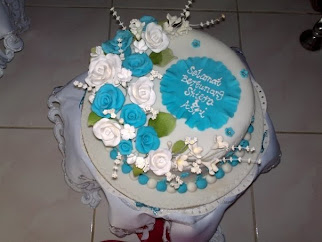 Fondant Wedding Cake