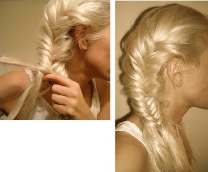 fish tails hair
