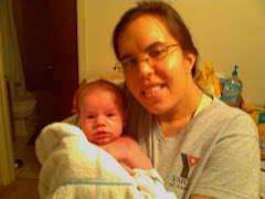 mommy and jake after the bath