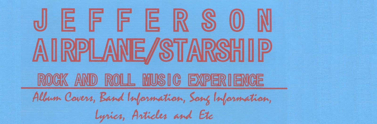 JEFFERSON AIRPLANE/STARSHIP