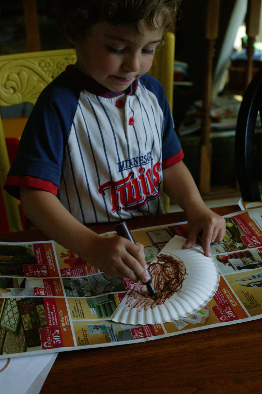 Views From My Window: Preschool Craft - Birds in a Nest