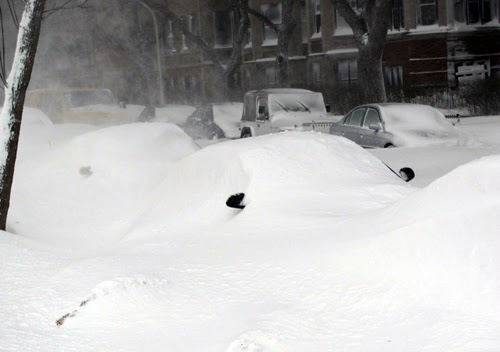 Northwest Franklin County, Indiana Weather Blizzard Effects on Chicago