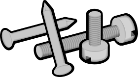 nail clipart to match hammer image