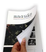 Maquis en Santa Cruz de Moya, catálogo
