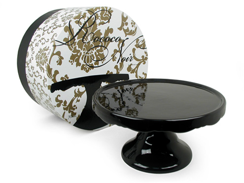 Black Cake Pedestal