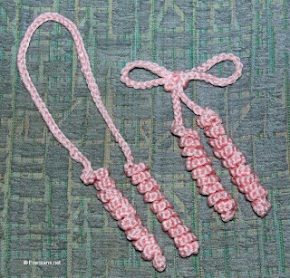 From Lois Hands Springy Hair Ties Crochet