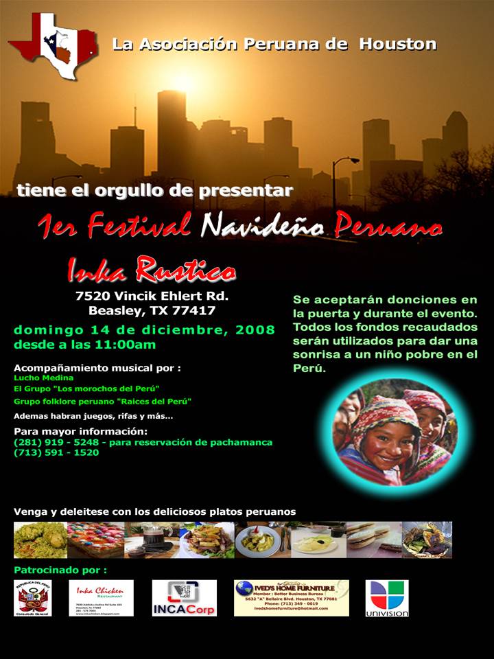 1er Festival Navideno Peruano
