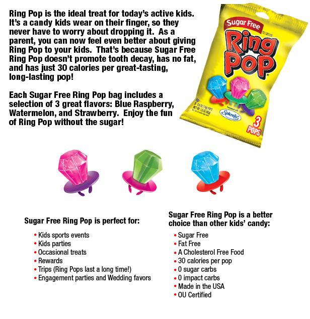 Crazy Simple Beautiful Life Sugar Free Ring Pops Review & Giveaway