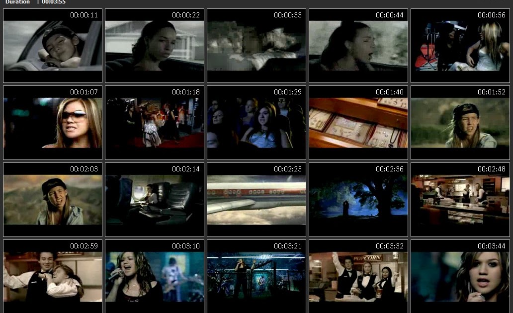 to Disney and Everything Else Kelly Clarkson Breakaway Music Video