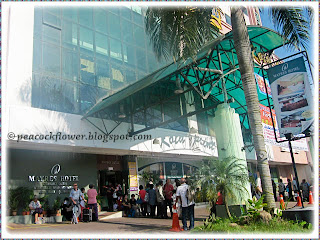 Outside Myres Hotel in Kota Tinggi, Johore
