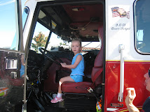 Caitlin at the Safety Fair - 10/3/09