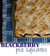 Blackberry Pie Squares
