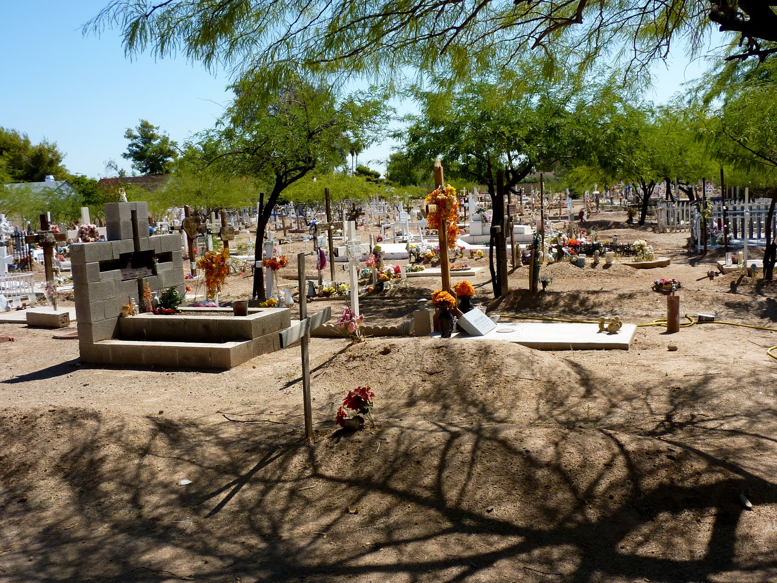 ARIZONA SKIES: Historic Guadalupe Cemetery1600 x 1200
