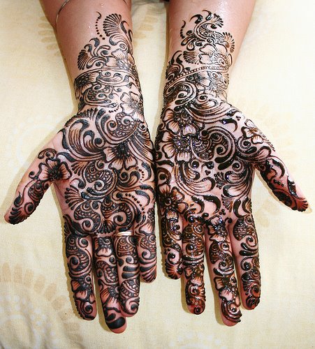 Henna Tattoo Designs Butterfly. Mehndi or Henna Tattoos