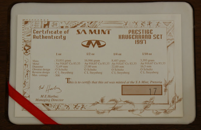 Krugerrand PRESTIGE Set 1997