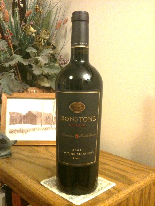 Spirit of Wine Updated Review **** Ironstone Reserve Old Vine