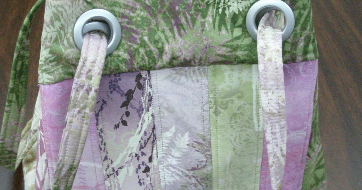 One Piece at a Time Grommet Purse