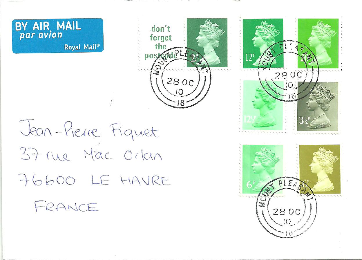 Blog philatélique Enveloppe britannique